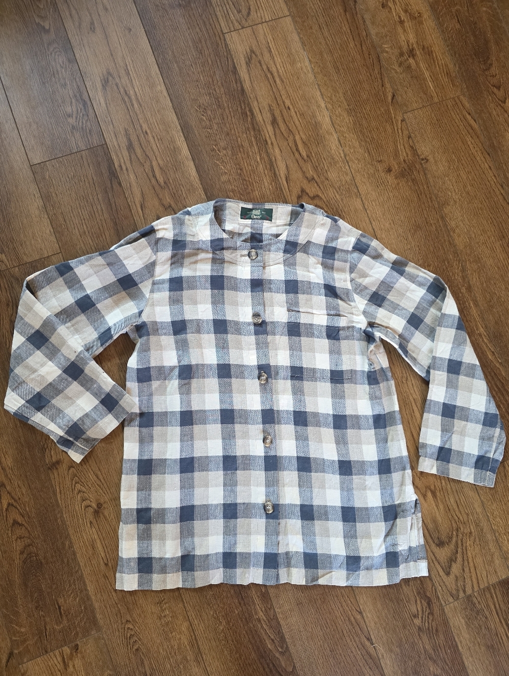 Orvis Linen Vintage Plaid Button-Down Shirt